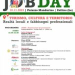 JOB DAY – TURISMO, CULTURA E TERRITORIO. Realtà locali e fabbisogni professionali.